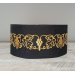 Greek style Skufia - Greek Skufia Calotte Black in Velvet - biretta - coif