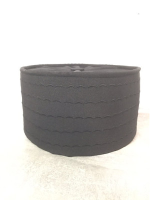 Greek Skufia - Greek style Skufia Calotte Black in gabardine - biretta head