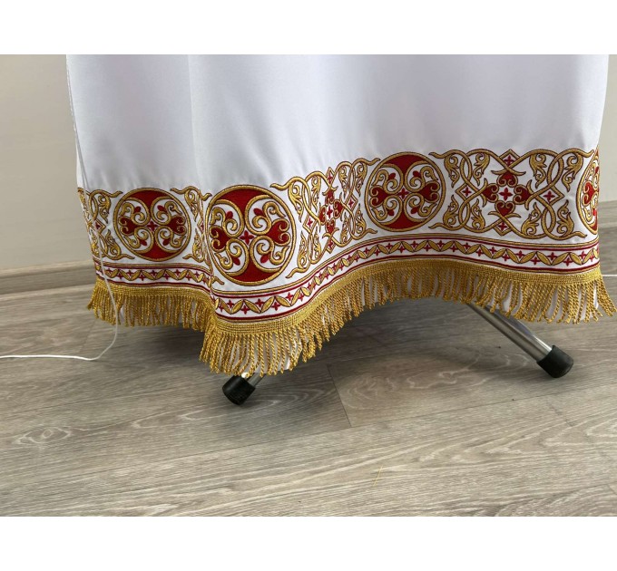 Embroidered Stikhar - podriznik - Priest stikhar - Altar vestment 