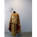 Gold liturgical vestment - Priest vestment on brocade - Church garment