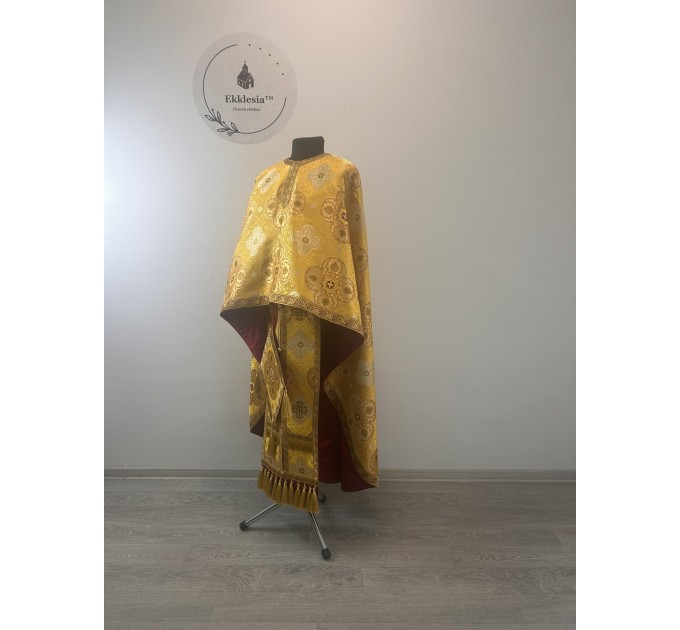 Liturgical  vestment - Priest vestment on brocade - Church garment