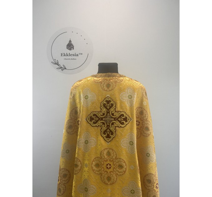 Liturgical  vestment - Priest vestment on brocade - Church garment