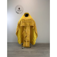 Slavic style Priest vestment - Combined vestment with the velvet top part