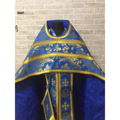 Slavic style vestments in Colosseum brocade - Priest vestments - Clothes for priests - Liturgical vestments - Liturgical garments