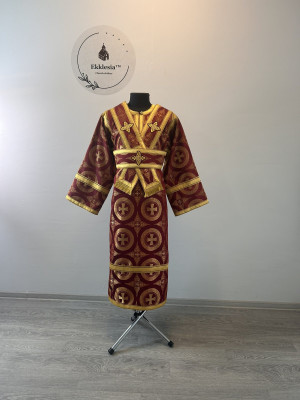 Sticharion for subdeacon - Orthodox stichar - Brocade church sticharion