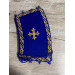 Combined velvet and brocade deacon's vestment - Embroidered stichar and orar