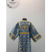 Blue child's sticharion (up to 150 cm height) - Orthodox church Altar Server