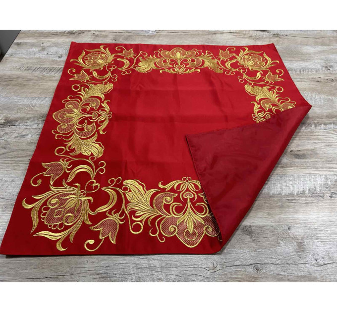 Embroidered Iliton in satin - Canonical altar iliton - eiliton