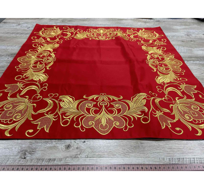 Embroidered Iliton in satin - Canonical altar iliton - eiliton