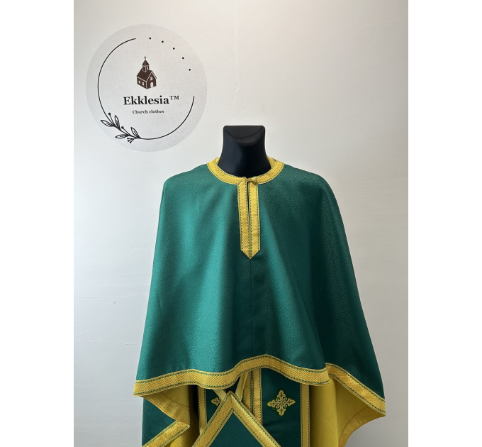 Reversible vestment - Double-sided two-color vestment set - Chaplain vestments