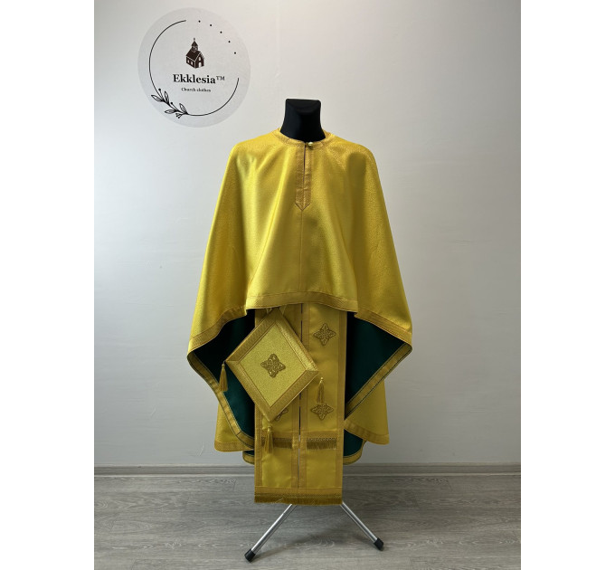 Reversible vestment - Double-sided two-color vestment set - Chaplain vestments