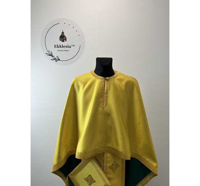 Reversible vestment - Double-sided two-color vestment set - Chaplain vestments