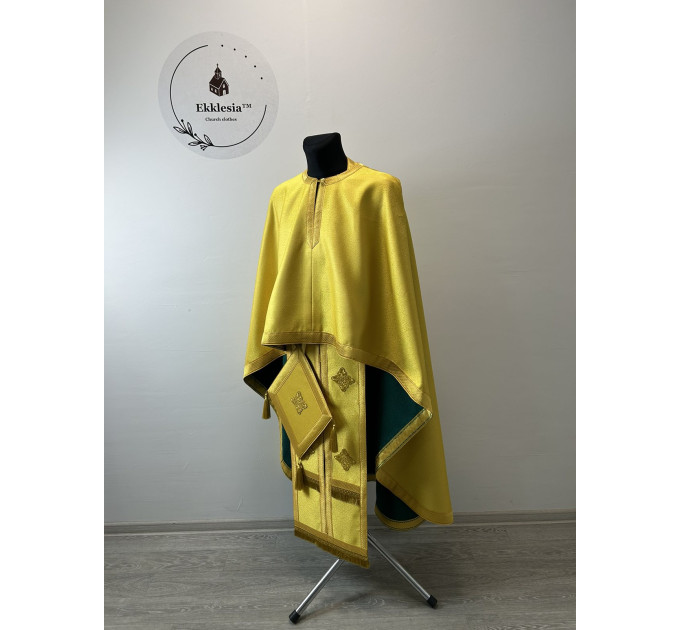 Reversible vestment - Double-sided two-color vestment set - Chaplain vestments