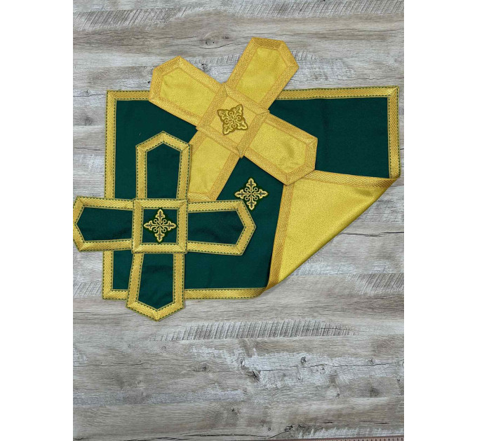 Reversible vestment - Double-sided two-color vestment set - Chaplain vestments