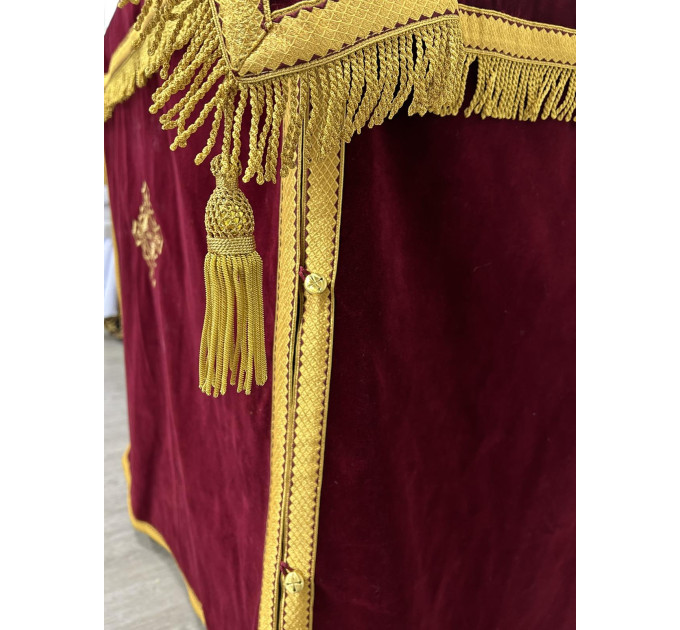 Velvet altar cover - Covers for the altar table - Proskomydia table cover