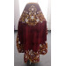 Slavic-style priest vestment on velvet - Orthodox style embroidered vestment set