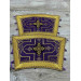 Slavic-style priest vestment for Lent - Orthodox vestment - Phelon on brocade