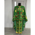 Embroidered Greek style vestment - Priest robe - Orthodox priest robe