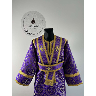 Subdeacon's sticharion - Orthodox stichar and orar - Altar server reader robe