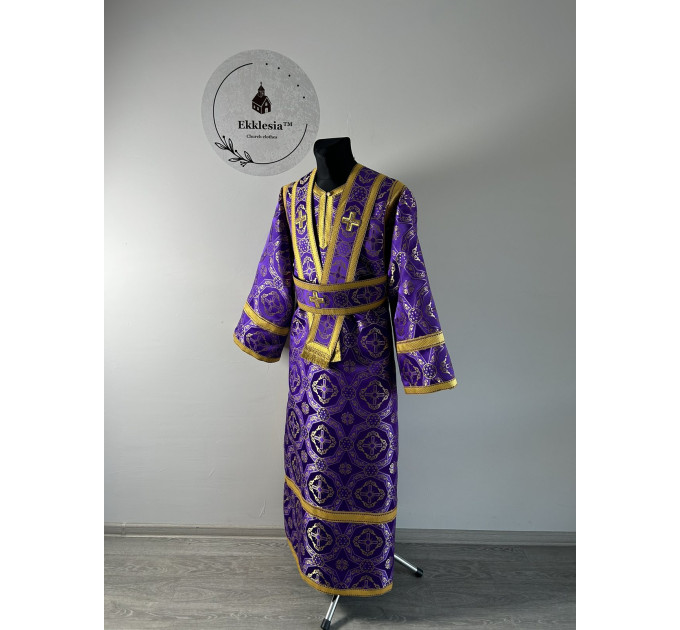 Subdeacon's sticharion - Orthodox stichar and orar - Altar server reader robe