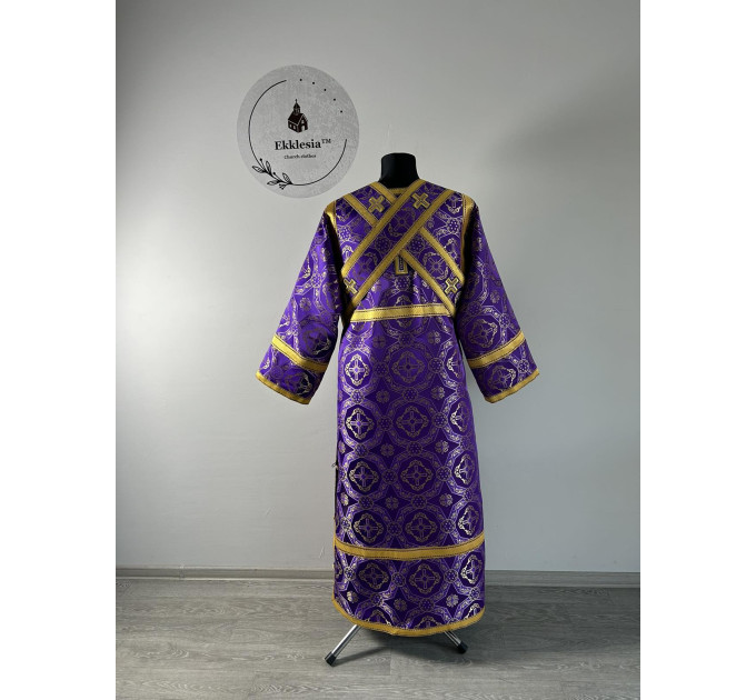 Subdeacon's sticharion - Orthodox stichar and orar - Altar server reader robe