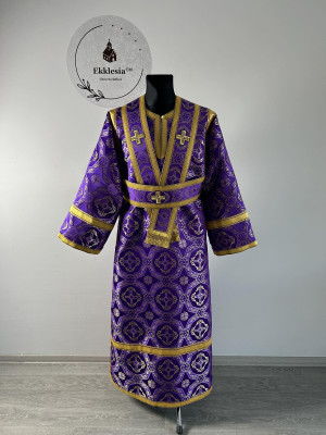 Subdeacon's sticharion - Orthodox stichar and orar - Altar server reader robe