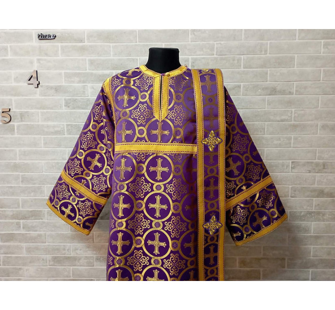 Deacon's vestment - Stikharion - Orthodoxe church liturgical vestment