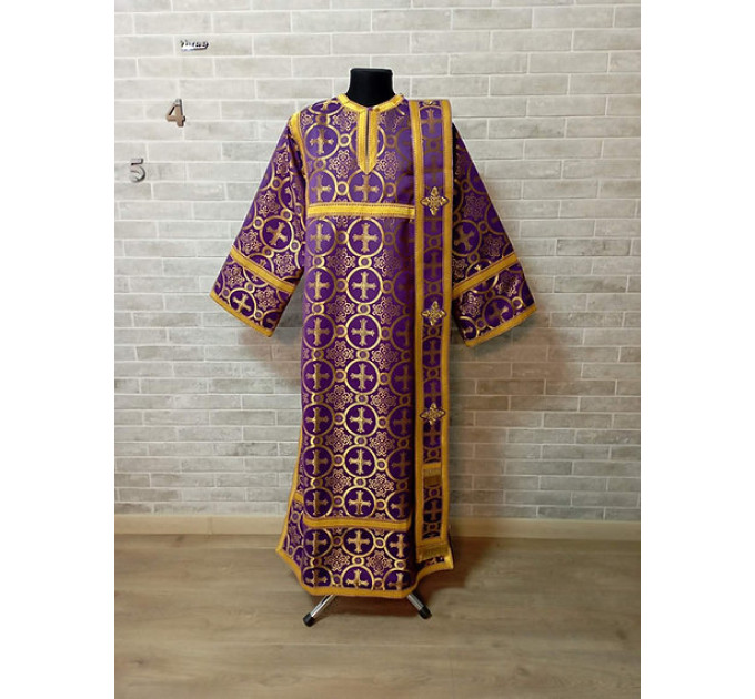 Deacon's vestment - Stikharion - Orthodoxe church liturgical vestment