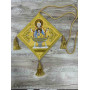 Gold Embroidered Palitsa - Embroidered Epigonation, silk with metal tassels
