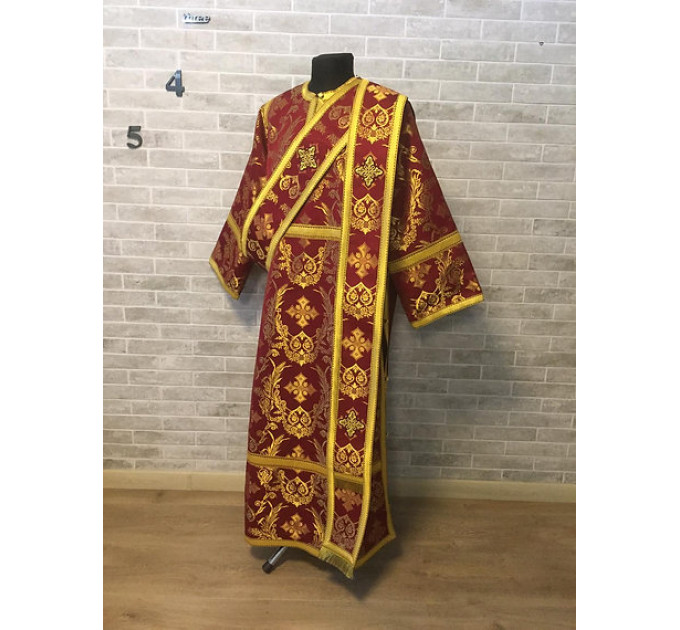 Single or double orar - deacon's vestment - Stikharion - Orthodoxe church cloth