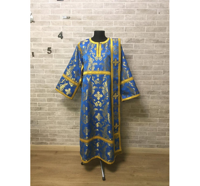 Single or double orar - deacon's vestment - Stikharion - Orthodoxe church cloth