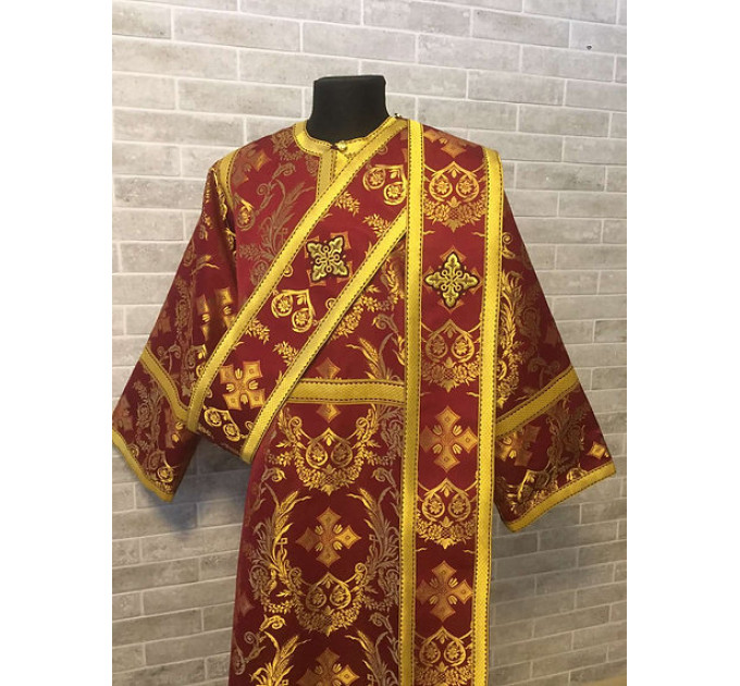 Single or double orar - deacon's vestment - Stikharion - Orthodoxe church cloth