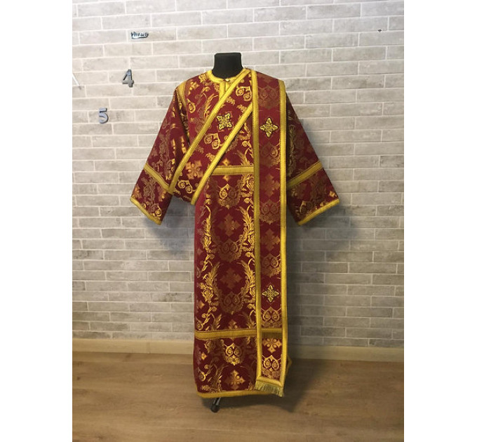 Single or double orar - deacon's vestment - Stikharion - Orthodoxe church cloth