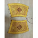 Stole cuffs in brocade - Priest's communion set - Orthodox church clothes