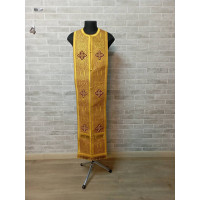 Stole cuffs in brocade - Priest's communion set - Orthodox church clothes