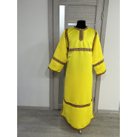 Altar Server Reader Robe in gabardine - Stikharion - Embroidered cross on top