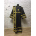 Embroidered silk deacon's vestment - Orthodox deacon's stichar and orar