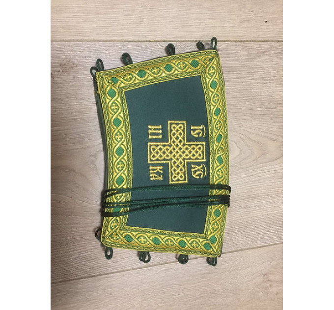 Embroidered silk deacon's vestment - Orthodox deacon's stichar and orar