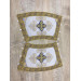 Orthodox vestment set - Sticharion and orar on church brocade fabric