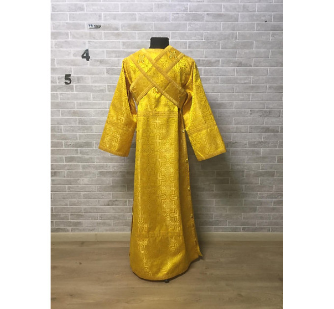 Stichar for subdeacon - Vestment in greek brocade - Orthodox liturgical clothes