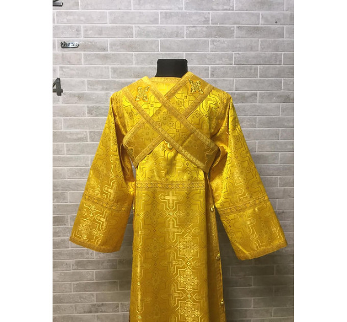 Stichar for subdeacon - Vestment in greek brocade - Orthodox liturgical clothes
