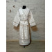 Subdeacon white vestment in greek brocade - Orthodox liturgical clothes