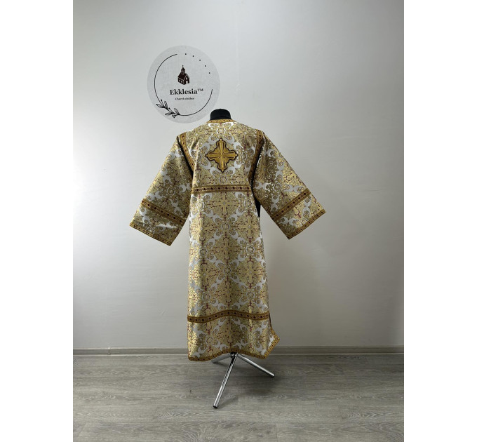 Orhtodox stikharion - Altar boy reader robe - Stichar in brocade for church use