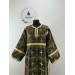 Black Orthodox sticharion for Lent - Church stikhar - Altar Server Reader Robe