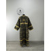 Black Orthodox sticharion for Lent - Church stikhar - Altar Server Reader Robe