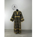 Black Orthodox sticharion for Lent - Church stikhar - Altar Server Reader Robe