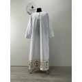 Embroidered podryznik - Classic priest stikhar - White robe under vestment