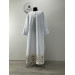 Embroidered podryznik - Classic priest stikhar - White robe under vestment
