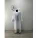 Embroidered podryznik - Classic priest stikhar - White robe under vestment