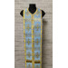 Orthodox stole and cuffs in brocade - Priest's communion set - Gift idea priest